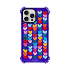 iPhone 15 Pro Max Lovestorm Bumper Magsafe Şeffaf Telefon Kılıfı Mor - SUMTHINCS