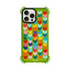 iPhone 15 Pro Max Lovestorm Bumper Magsafe Şeffaf Telefon Kılıfı Yeşil - SUMTHINCS