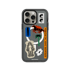 iPhone 15 Pro Max Somewhere Magsafe Procase Şeffaf Telefon Kılıfı Antrasit - SUMTHINCS