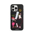 iPhone 15 Pro Sweet Chaos Premium Telefon Kılıfı Siyah - SUMTHINCS