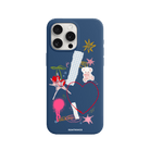 iPhone 15 Pro Sweet Chaos Premium Telefon Kılıfı Pasifik Mavi - SUMTHINCS