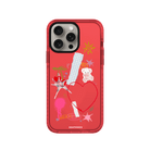 iPhone 15 Pro Sweet Chaos Procase Şeffaf Telefon Kılıfı Kırmızı - SUMTHINCS