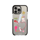 iPhone 15 Pro Sweet Chaos Procase Şeffaf Telefon Kılıfı Siyah Şeffaf - SUMTHINCS