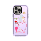 iPhone 15 Pro Sweet Chaos Procase Şeffaf Telefon Kılıfı Lila - SUMTHINCS