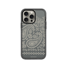 iPhone 15 Pro Urban Bandana Procase Şeffaf Telefon Kılıfı Antrasit - SUMTHINCS