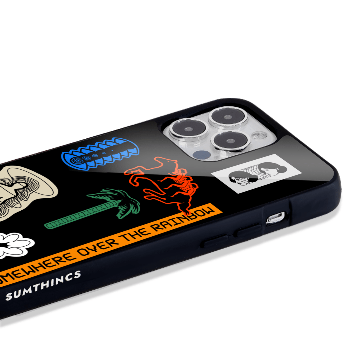 iPhone 15 Somewhere Glossy Cam Telefon Kılıfı - SUMTHINCS