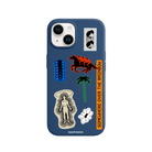 iPhone 15 Somewhere Premium Telefon Kılıfı Pasifik Mavi - SUMTHINCS