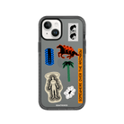 iPhone 15 Somewhere Procase Şeffaf Telefon Kılıfı Antrasit - SUMTHINCS