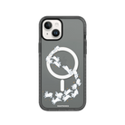 iPhone 15 Starry Bunnies Magsafe Procase Şeffaf Telefon Kılıfı Antrasit - SUMTHINCS