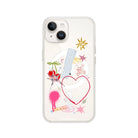 iPhone 15 Sweet Chaos Clear Magsafe Şeffaf Telefon Kılıfı - SUMTHINCS