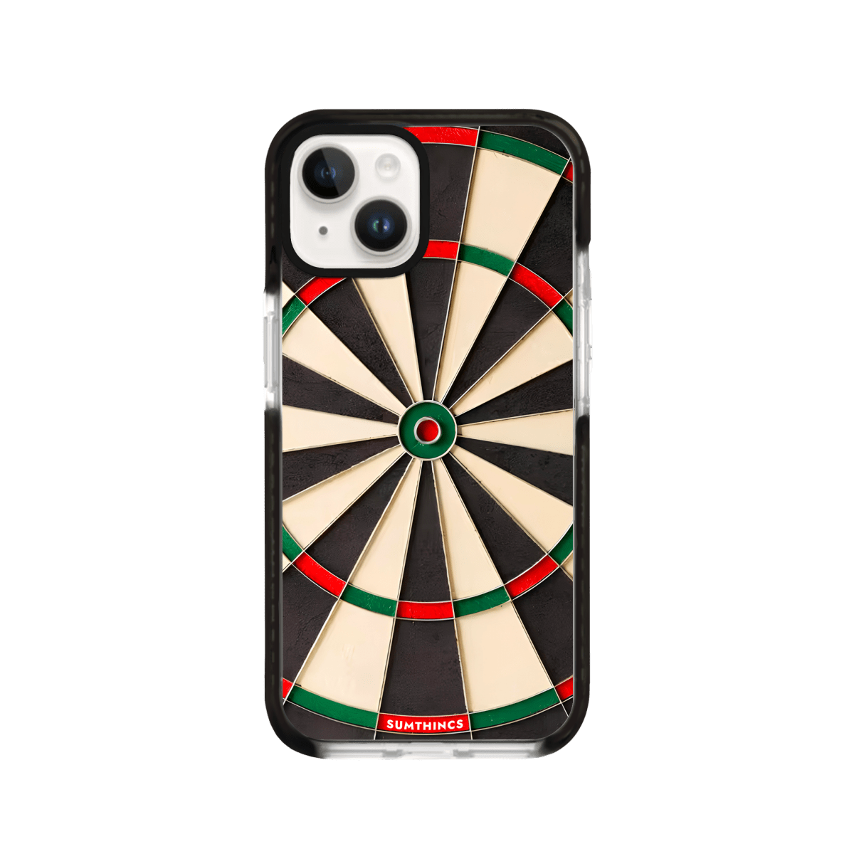 iPhone 15 Target Procase Şeffaf Telefon Kılıfı Siyah Şeffaf - SUMTHINCS