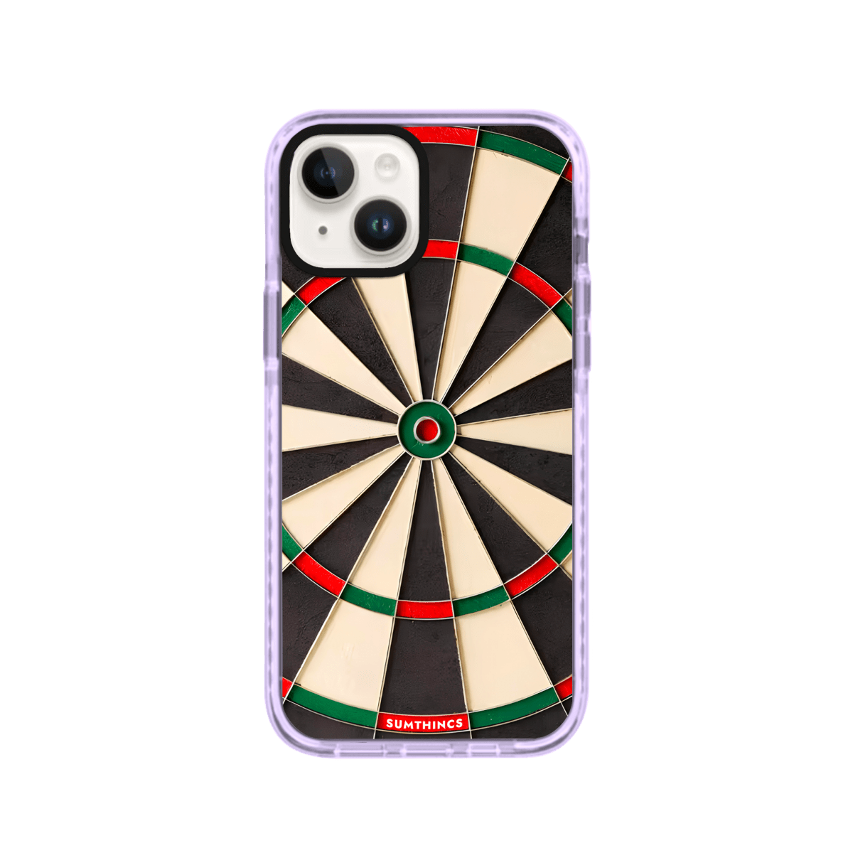 iPhone 15 Target Procase Şeffaf Telefon Kılıfı Lila - SUMTHINCS