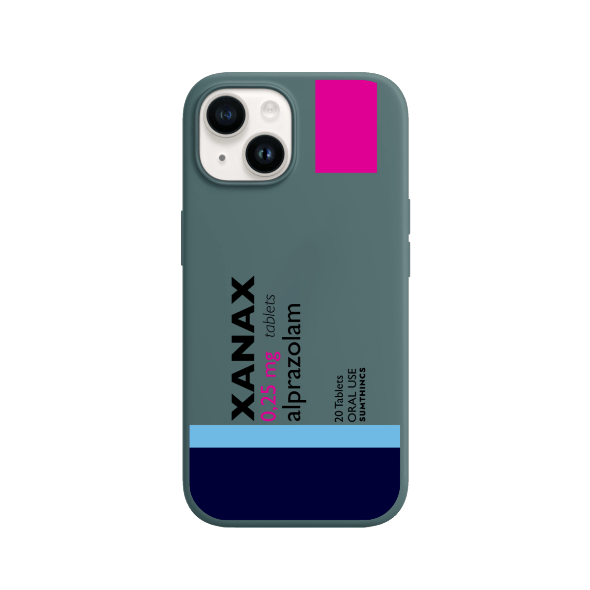 iPhone 15 Xanax Premium Telefon Kılıfı Kaktüs Yeşili - Sumthincs