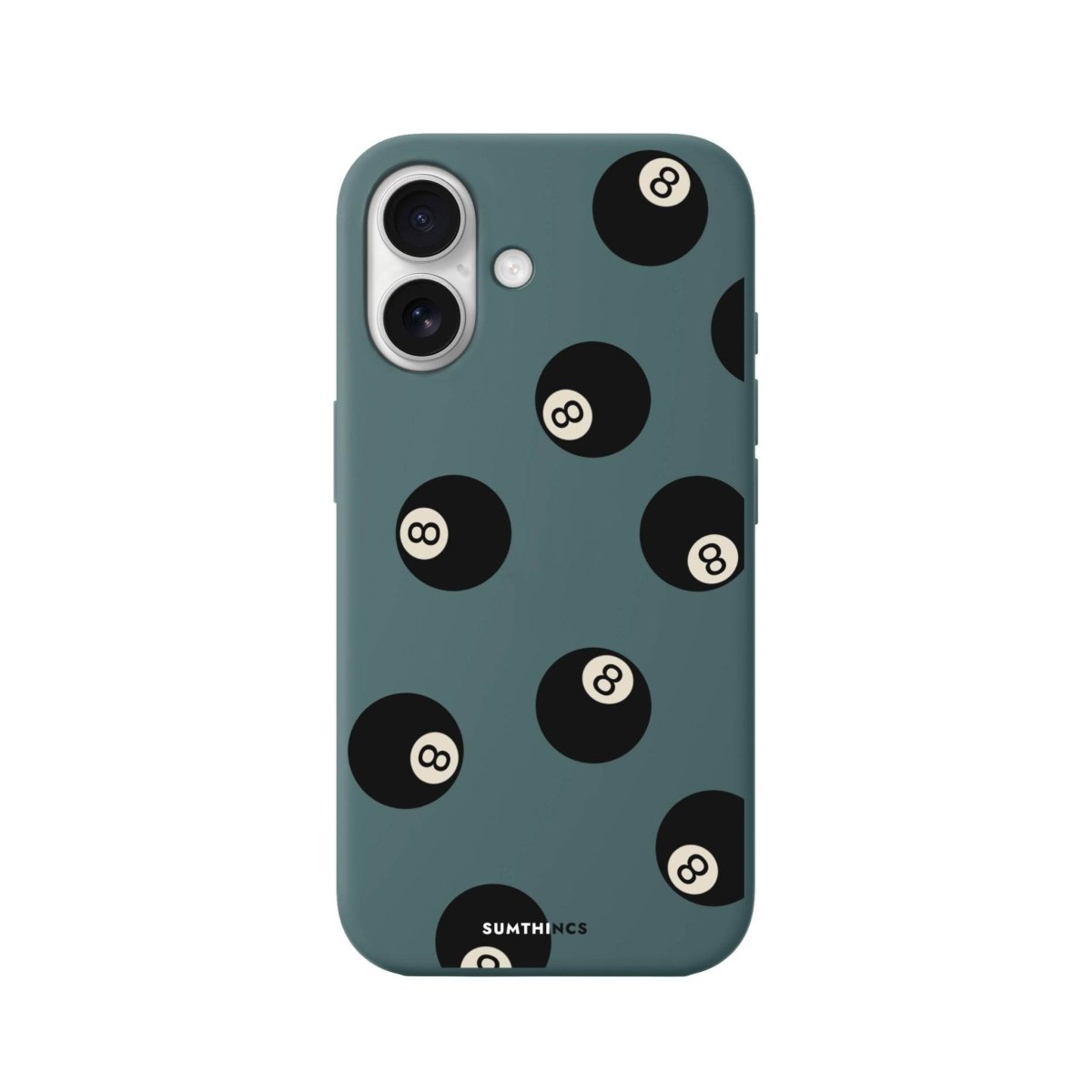 iPhone 16 8Ball Premium Telefon Kılıfı Kaktüs Yeşili - SUMTHINCS