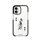 iPhone 16 Ace Queen Procase Şeffaf Telefon Kılıfı Siyah Şeffaf - SUMTHINCS