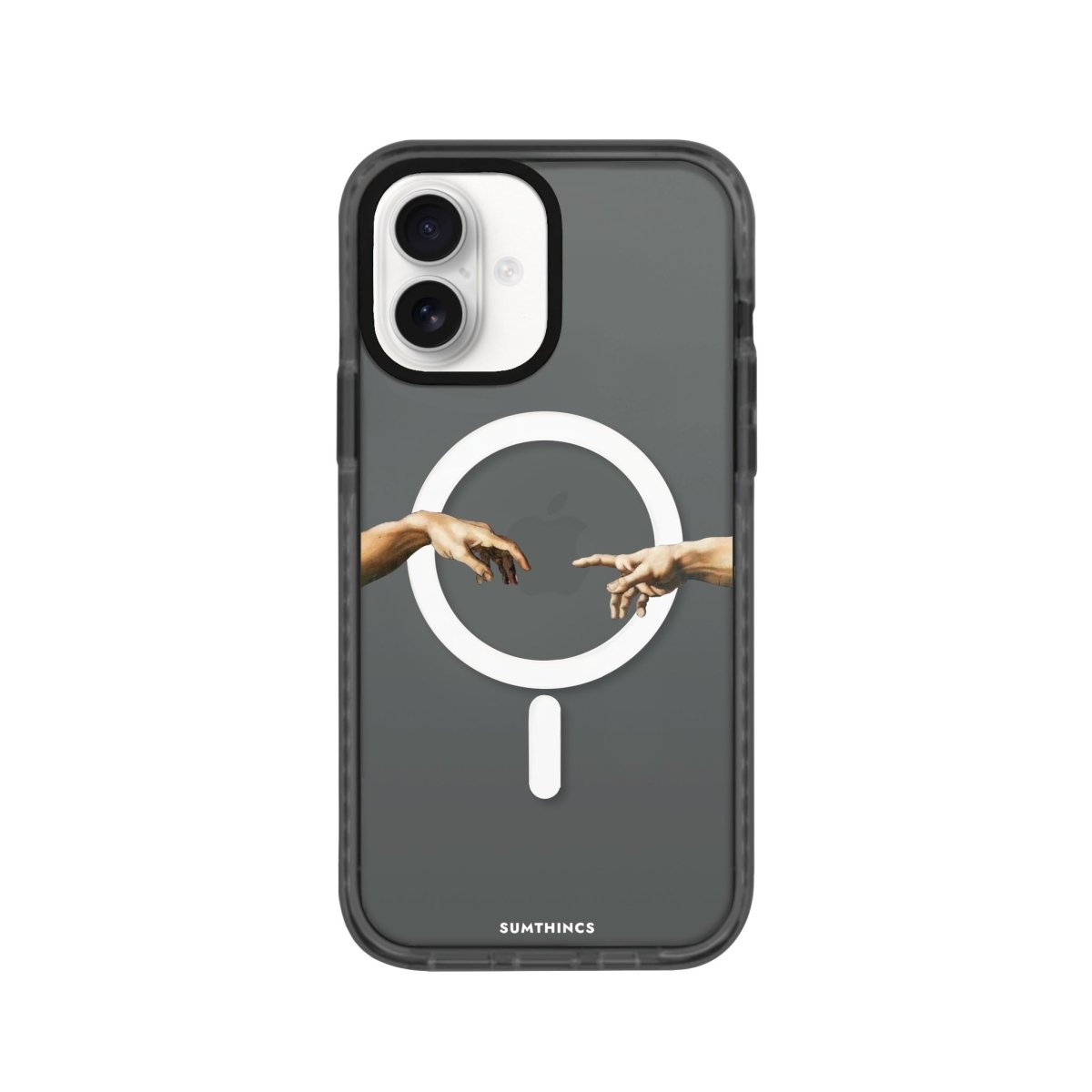 iPhone 16 Adam's Creation Magsafe Procase Şeffaf Telefon Kılıfı Antrasit - SUMTHINCS