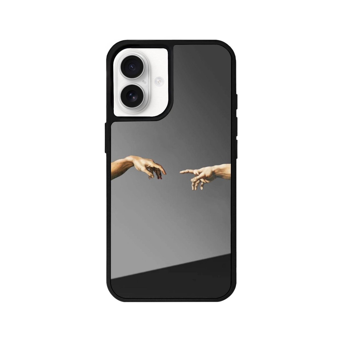 iPhone 16 Adam's Creation Mirror Aynalı Telefon Kılıfı Antrasit - SUMTHINCS