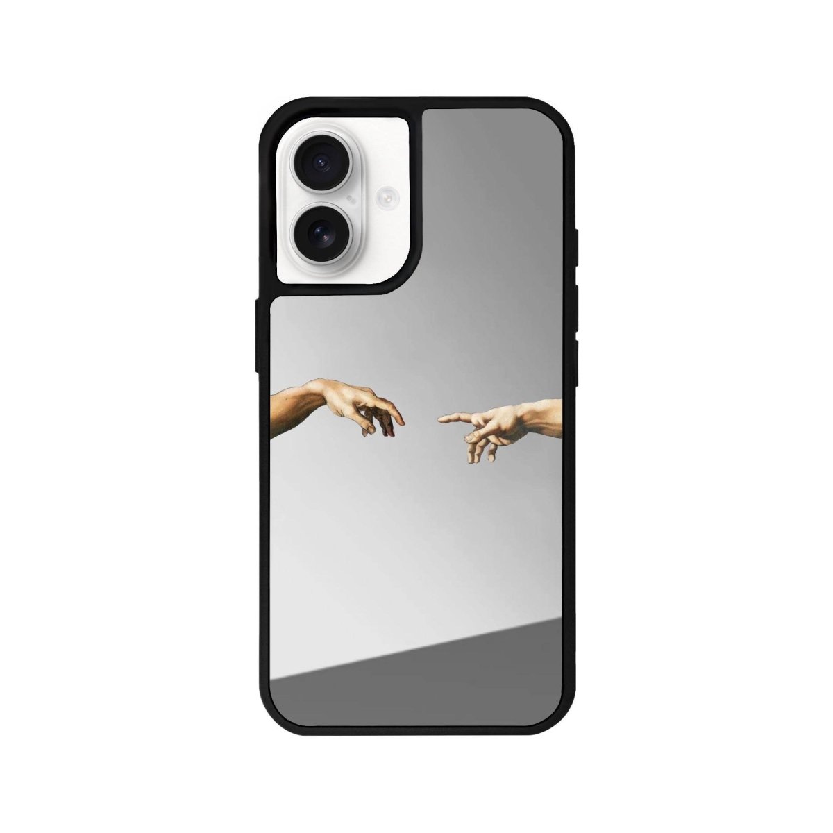 iPhone 16 Adam's Creation Mirror Aynalı Telefon Kılıfı Gümüş - SUMTHINCS