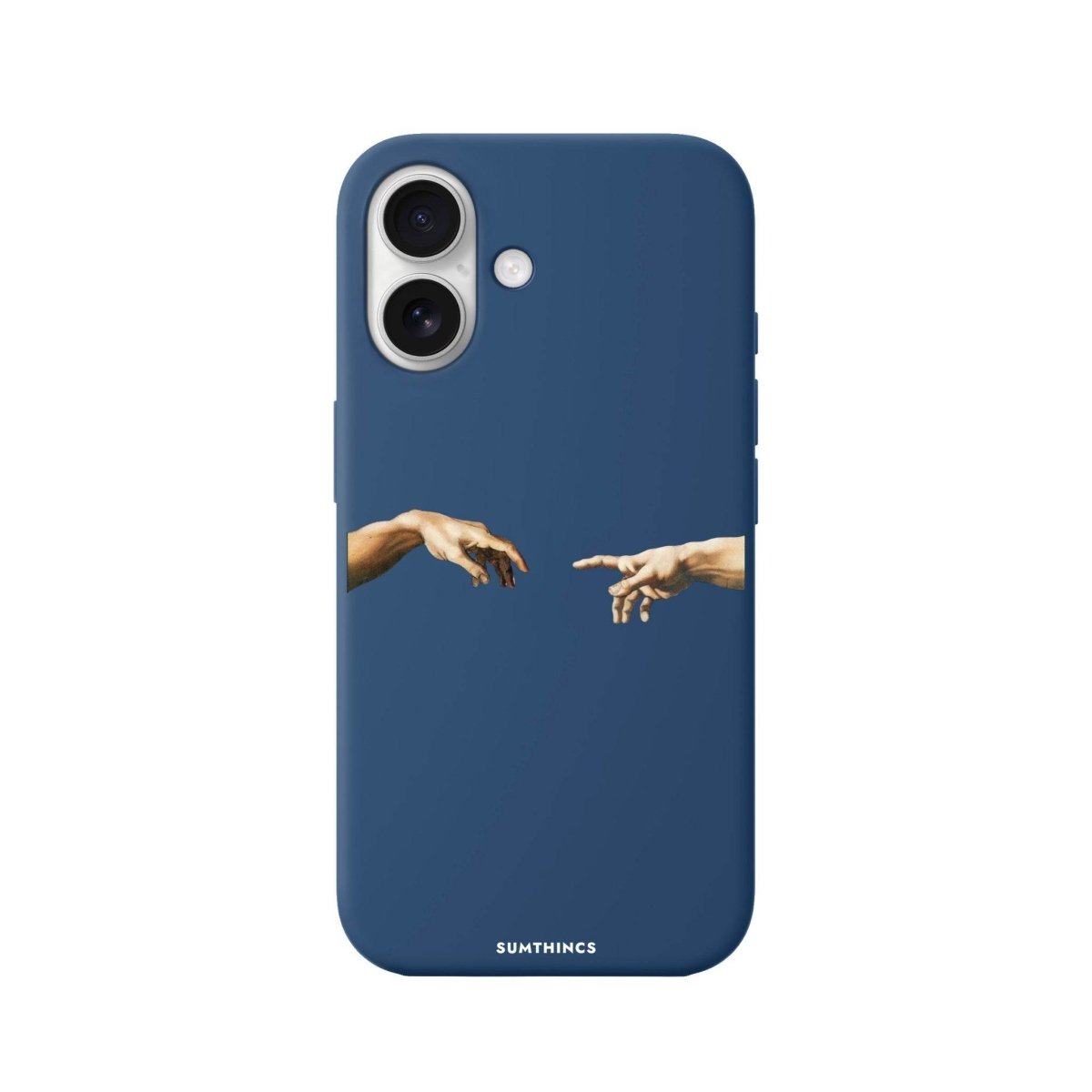 iPhone 16 Adam's Creation Premium Telefon Kılıfı Pasifik Mavi - SUMTHINCS