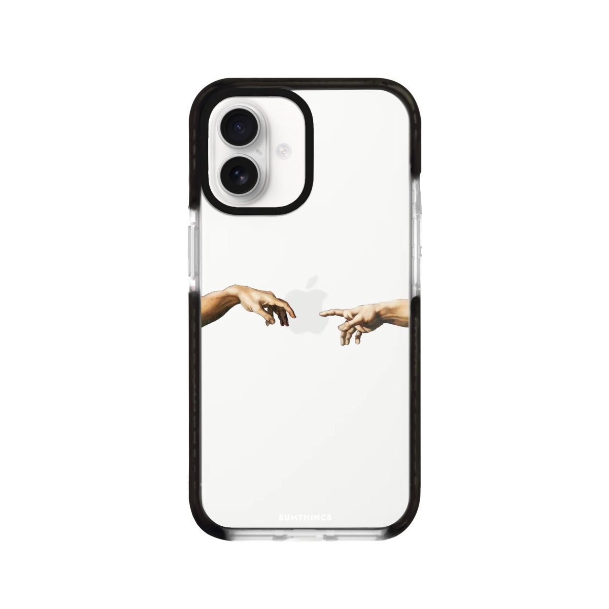 iPhone 16 Adam's Creation Procase Şeffaf Telefon Kılıfı Siyah Şeffaf - SUMTHINCS