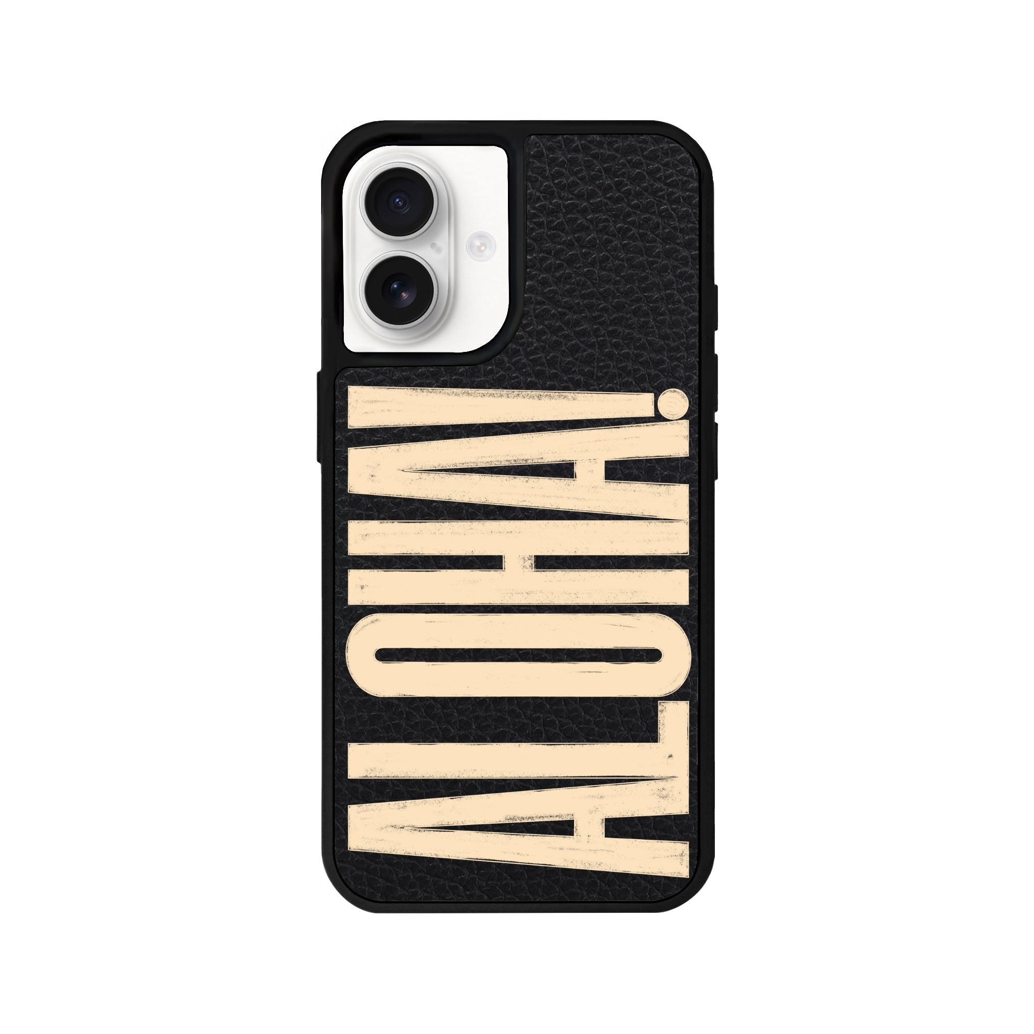 iPhone 16 Aloha Leather Vegan Deri Telefon Kılıfı - SUMTHINCS