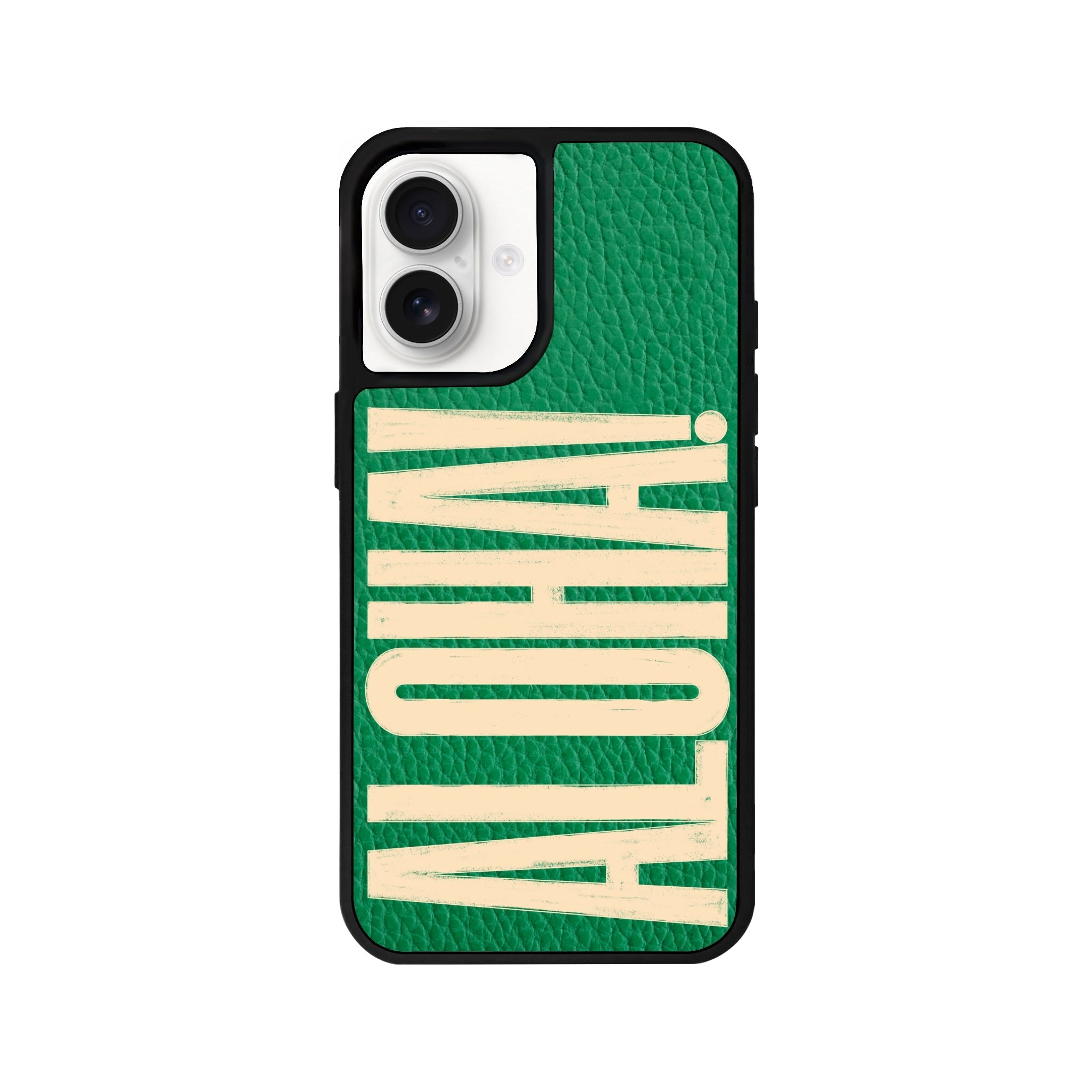 iPhone 16 Aloha Leather Vegan Deri Telefon Kılıfı - SUMTHINCS
