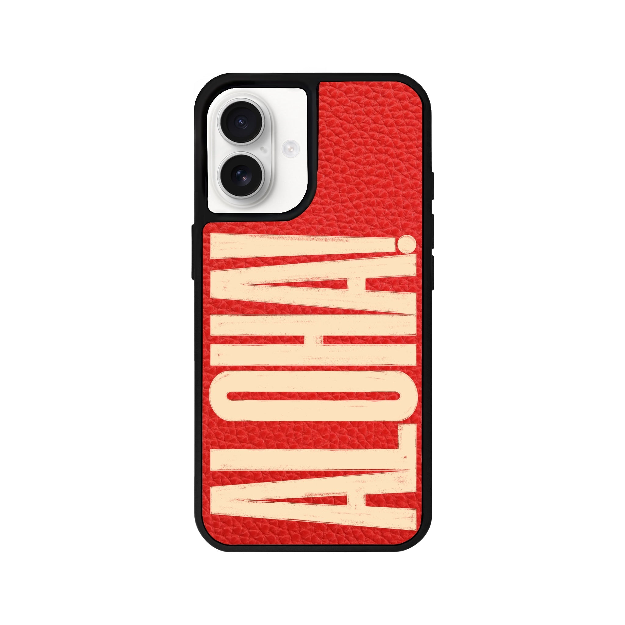 iPhone 16 Aloha Leather Vegan Deri Telefon Kılıfı - SUMTHINCS