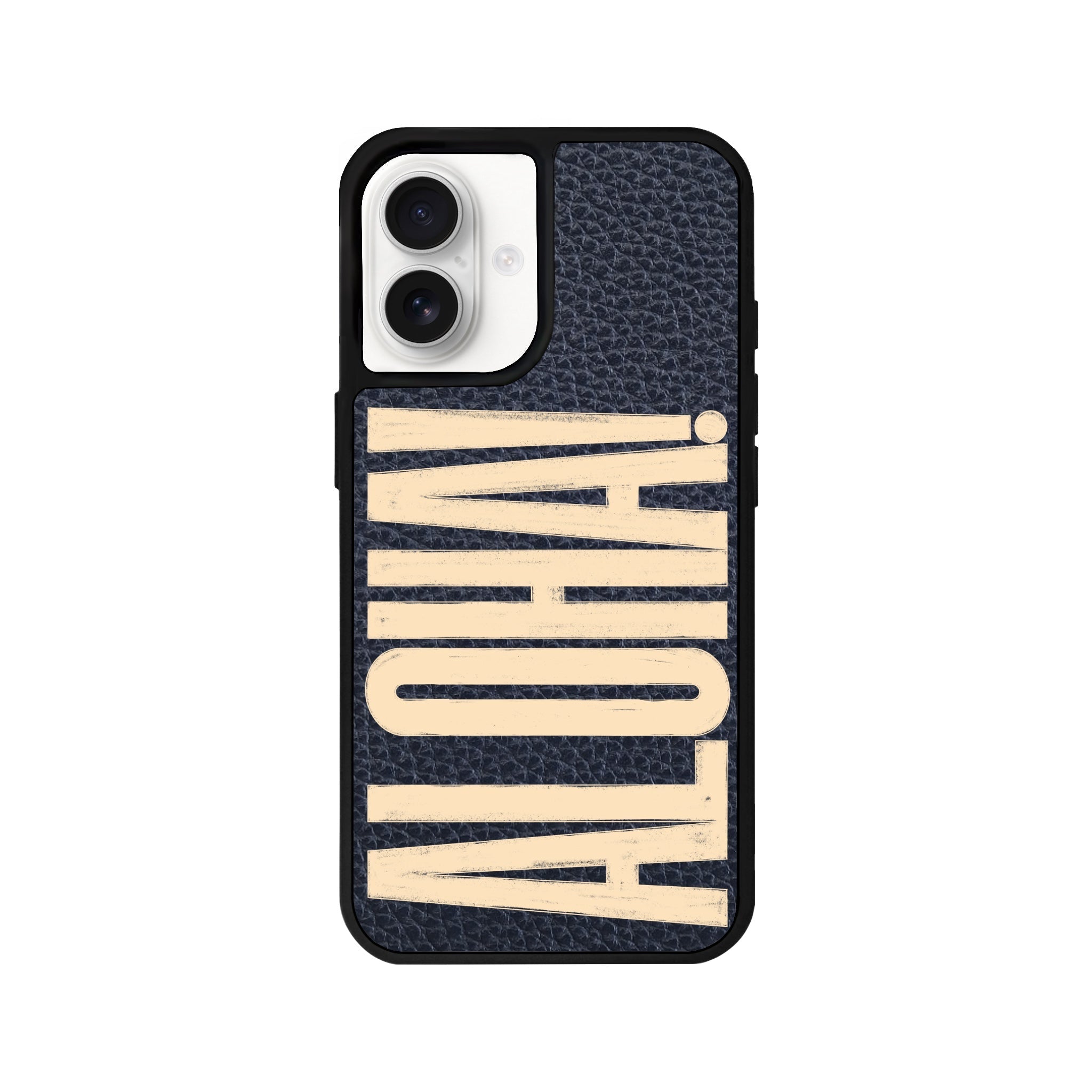 iPhone 16 Aloha Leather Vegan Deri Telefon Kılıfı - SUMTHINCS