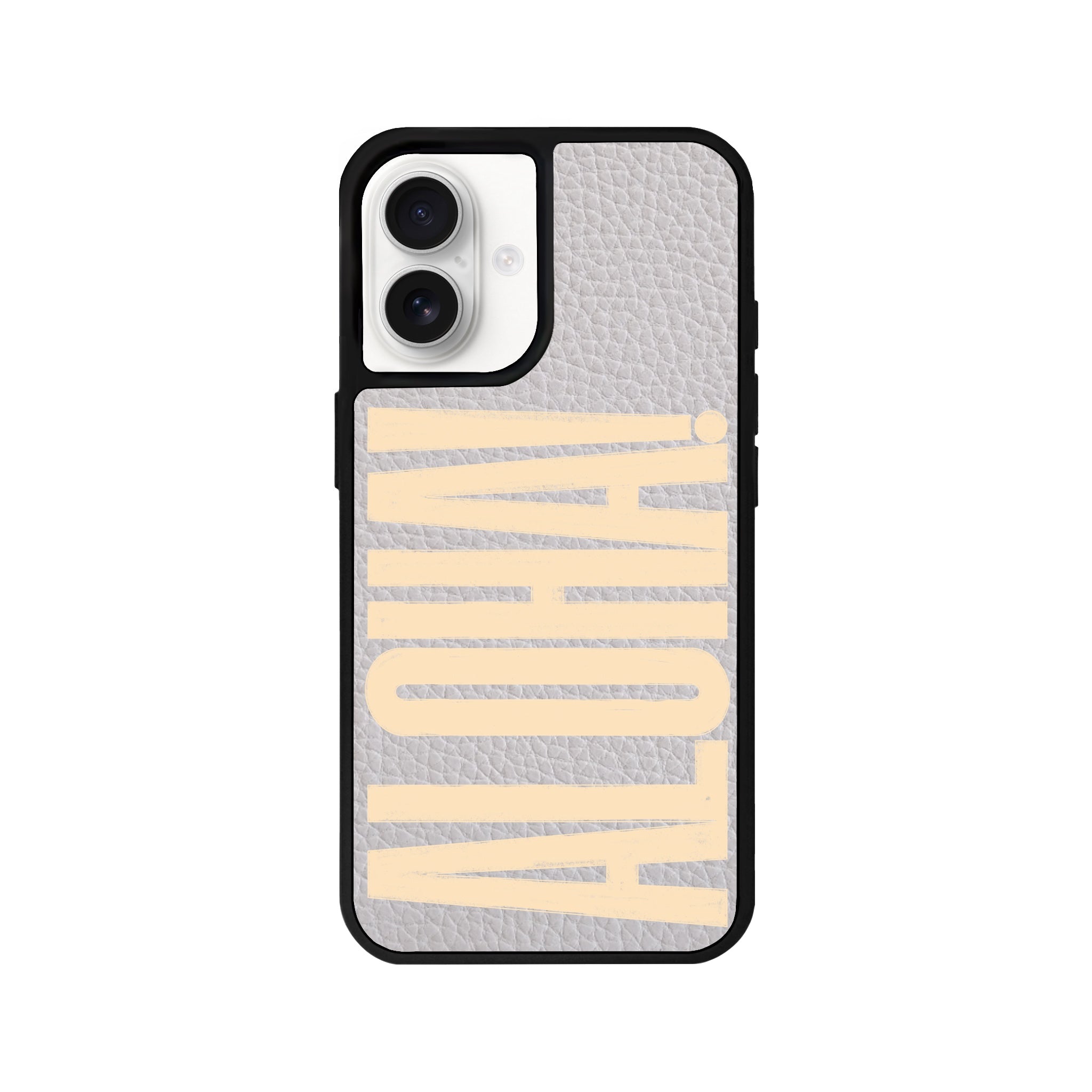 iPhone 16 Aloha Leather Vegan Deri Telefon Kılıfı - SUMTHINCS