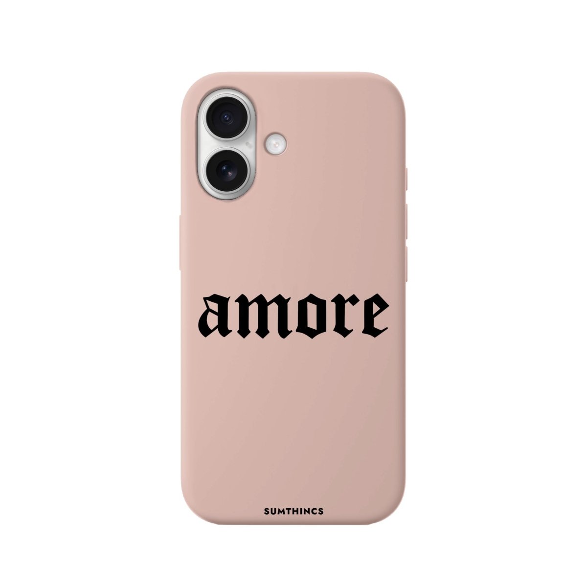 iPhone 16 Amore Premium Telefon Kılıfı Bej - SUMTHINCS