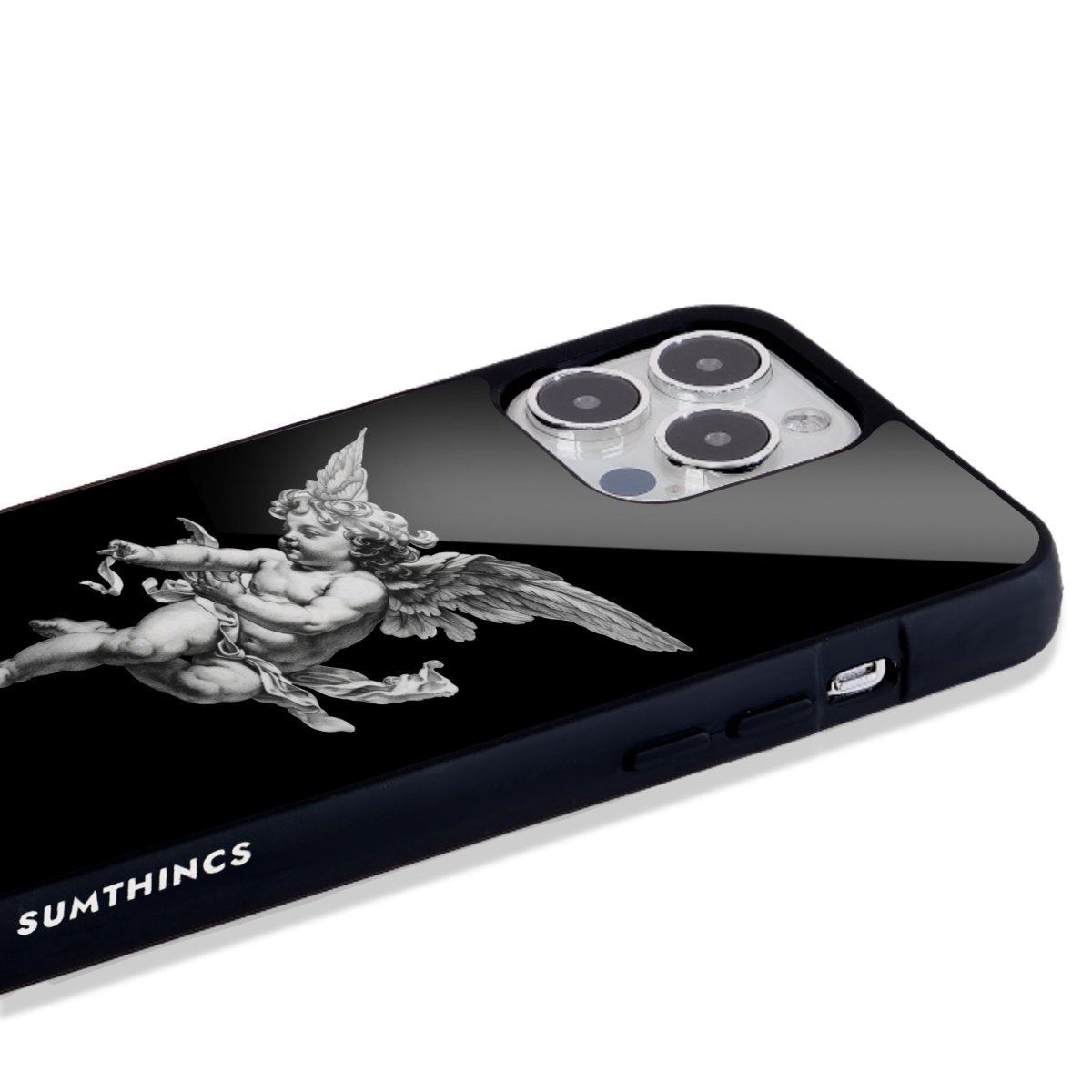 iPhone 16 Angel Glossy Cam Telefon Kılıfı - SUMTHINCS