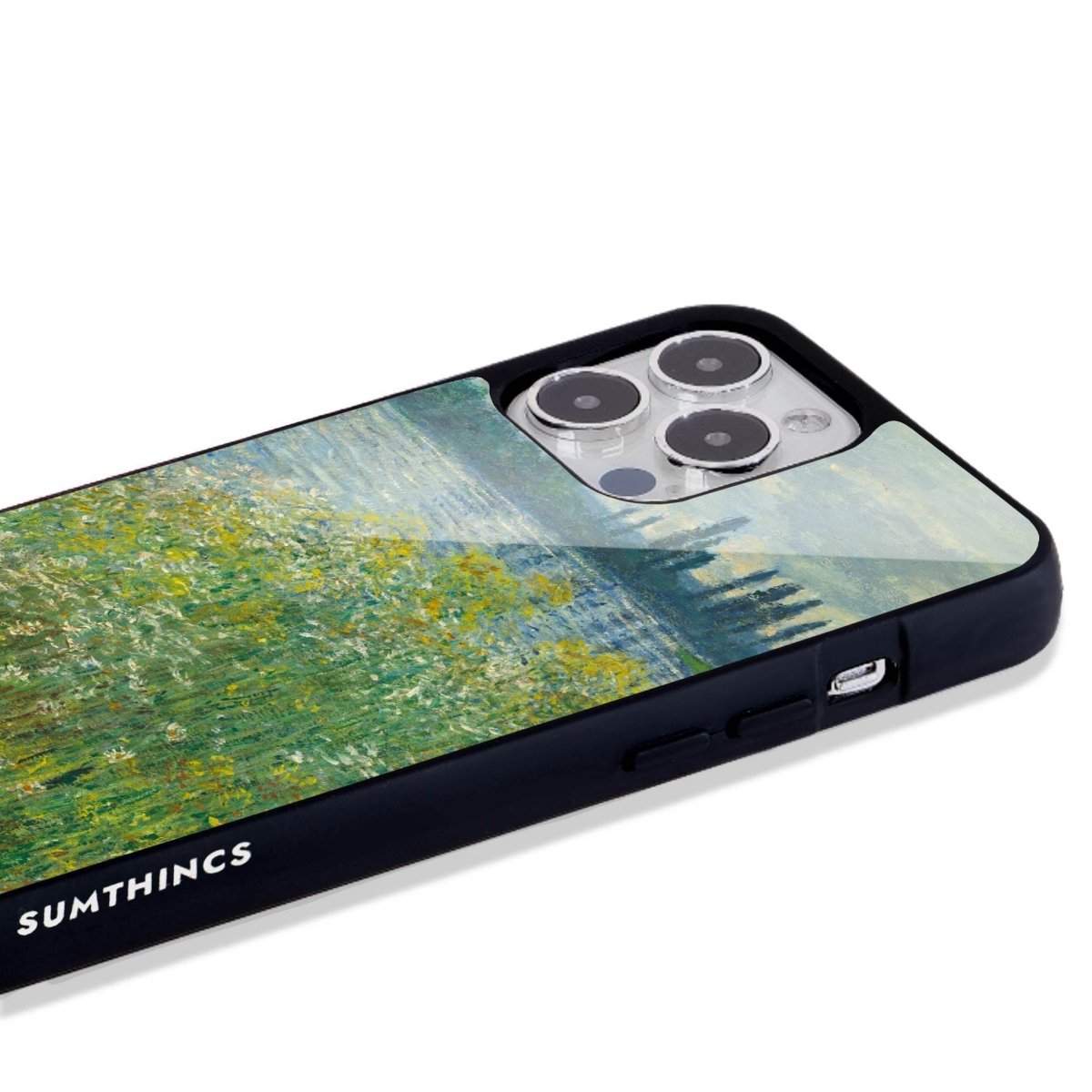 iPhone 16 Banks of the Seine Glossy Cam Telefon Kılıfı - SUMTHINCS