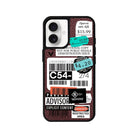 iPhone 16 Barcode C54 Leather Vegan Deri Telefon Kılıfı - SUMTHINCS