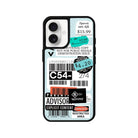 iPhone 16 Barcode C54 Leather Vegan Deri Telefon Kılıfı - SUMTHINCS