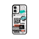iPhone 16 Barcode C54 Leather Vegan Deri Telefon Kılıfı - SUMTHINCS