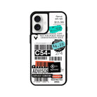 iPhone 16 Barcode C54 Leather Vegan Deri Telefon Kılıfı - SUMTHINCS