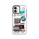 iPhone 16 Barcode C54 Magsafe Procase Şeffaf Telefon Kılıfı - SUMTHINCS