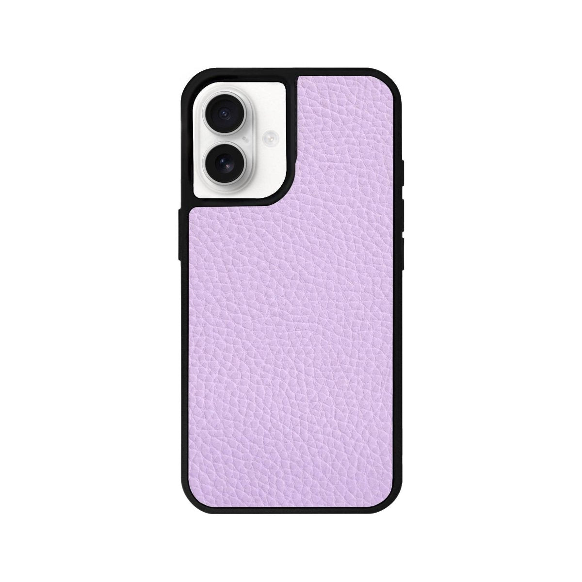 iPhone 16 Basic Leather Vegan Deri Telefon Kılıfı Lila - SUMTHINCS