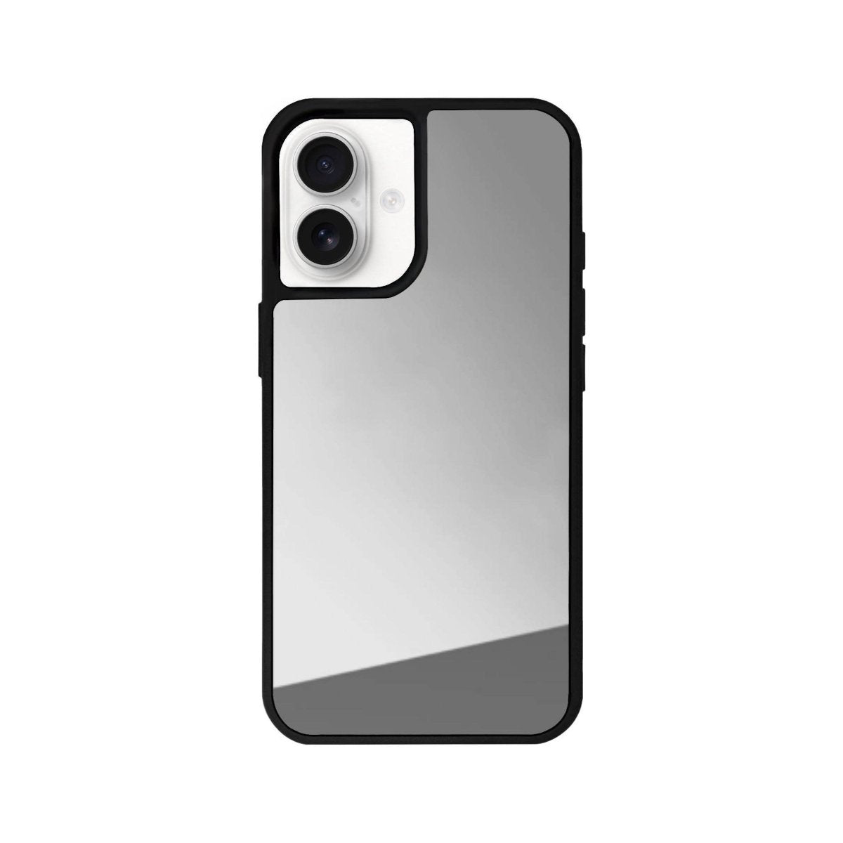 iPhone 16 Basic Mirror Aynalı Telefon Kılıfı Gümüş - SUMTHINCS