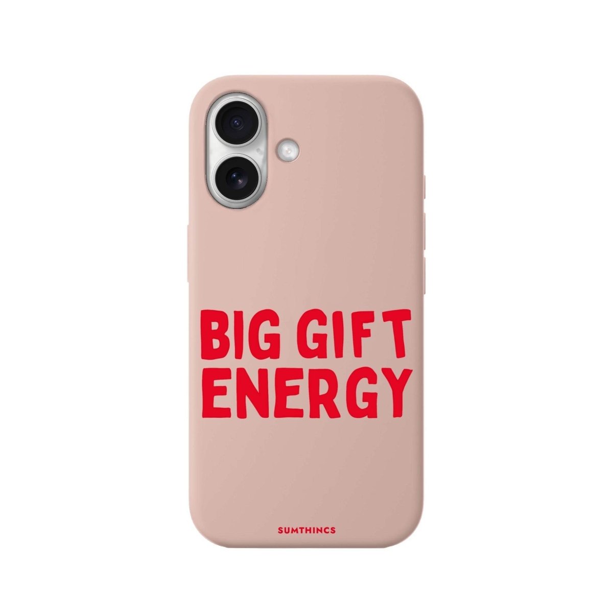 iPhone 16 Big Gift Energy Premium Telefon Kılıfı Bej - SUMTHINCS