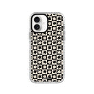 iPhone 16 Check Flowers Procase Şeffaf Telefon Kılıfı - SUMTHINCS