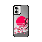 iPhone 16 Cherry Blossom Dawn Mirror Aynalı Telefon Kılıfı - SUMTHINCS