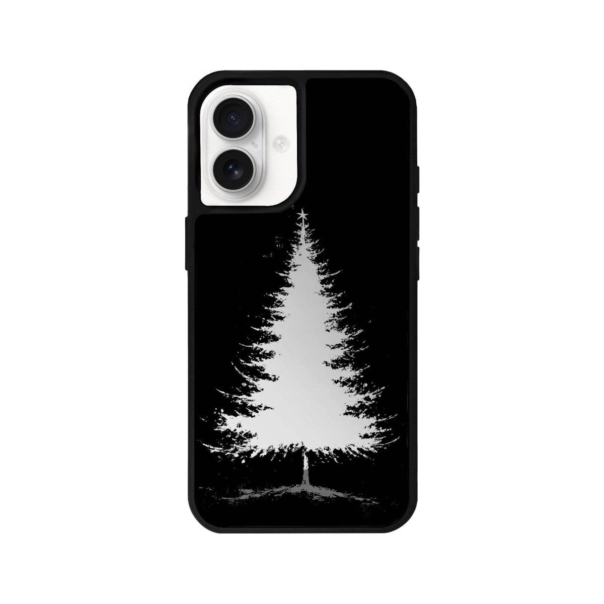 iPhone 16 Christmas Tree Mirror Aynalı Telefon Kılıfı Gümüş - SUMTHINCS