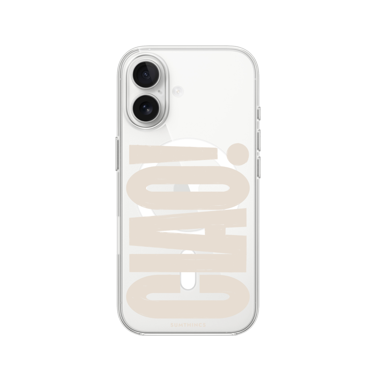 iPhone 16 Ciao Clear Magsafe Telefon Kılıfı - SUMTHINCS