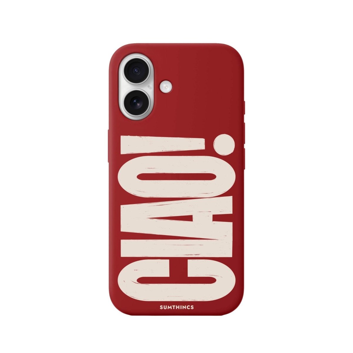 iPhone 16 CIAO! Premium Telefon Kılıfı Kırmızı - SUMTHINCS
