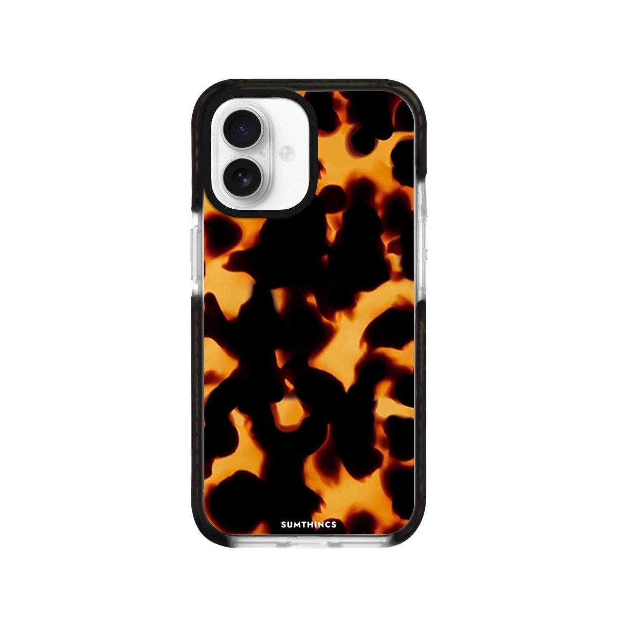iPhone 16 Citrus Procase Şeffaf Telefon Kılıfı Siyah Şeffaf - SUMTHINCS