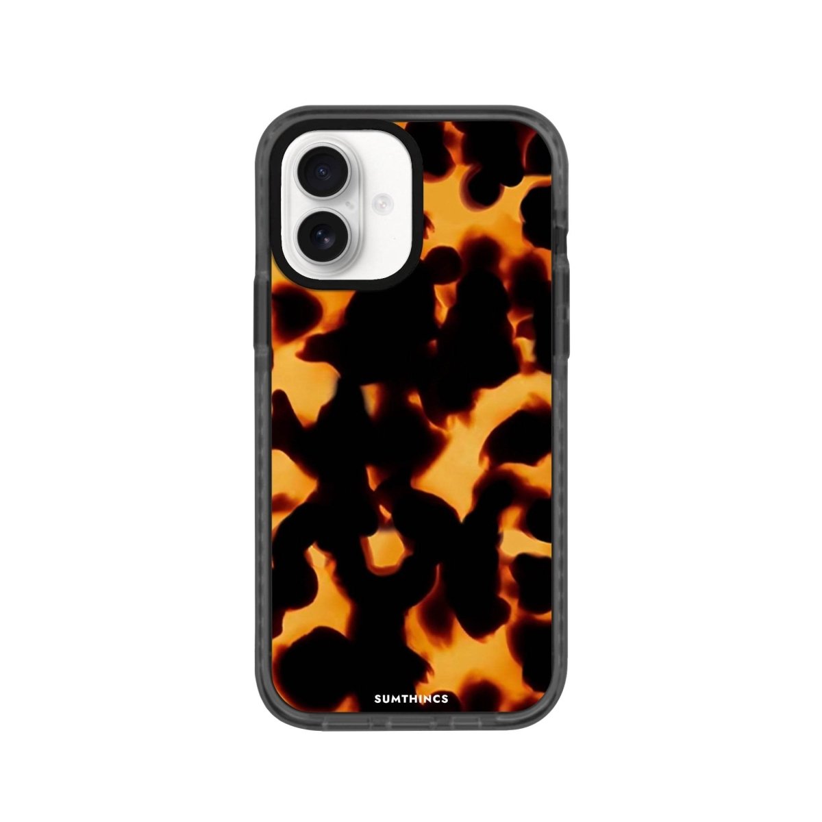 iPhone 16 Citrus Procase Şeffaf Telefon Kılıfı Antrasit - SUMTHINCS