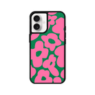 iPhone 16 Daisy Pop Leather Deri Telefon Kılıfı Yeşil - SUMTHINCS