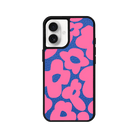 iPhone 16 Daisy Pop Leather Deri Telefon Kılıfı Mavi - SUMTHINCS