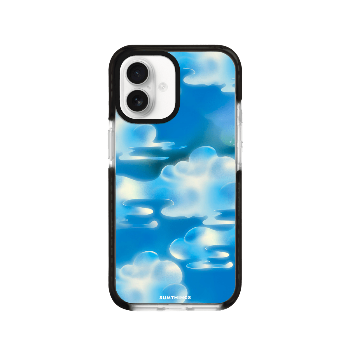 iPhone 16 Daydream Procase Şeffaf Telefon Kılıfı Siyah Şeffaf - SUMTHINCS